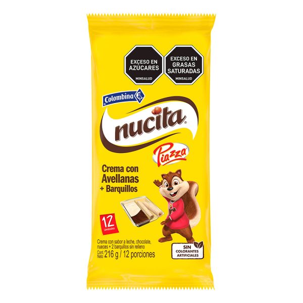 Nucita Crema con Avellanas 12 unds