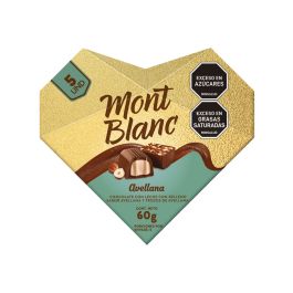 Chocolate Mont Blanc Avellana 60gr