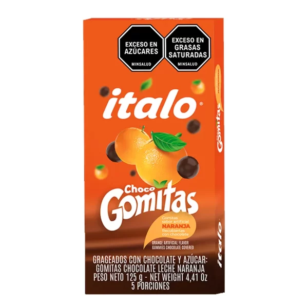 Choco Gomitas Italo Naranja 125gr