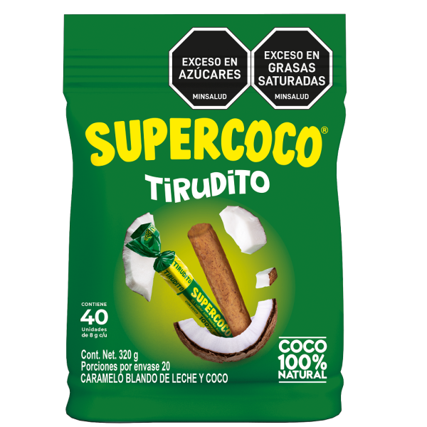 Supercoco Tirudito 40 unds