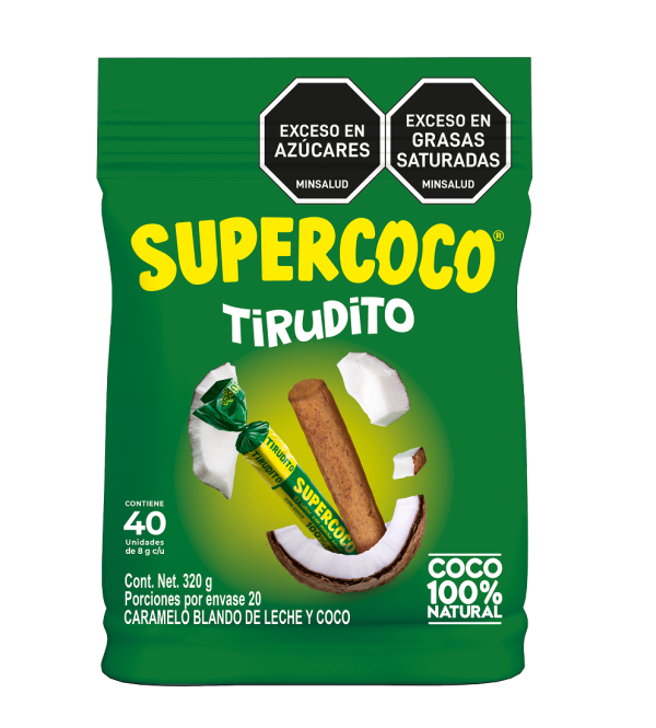 Supercoco Tirudito 40 unds