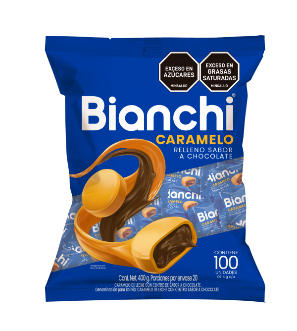 Caramelo Chocolate Bianchi 100 unds