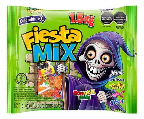 Fiesta Mix Halloween Colombina 1,5kg