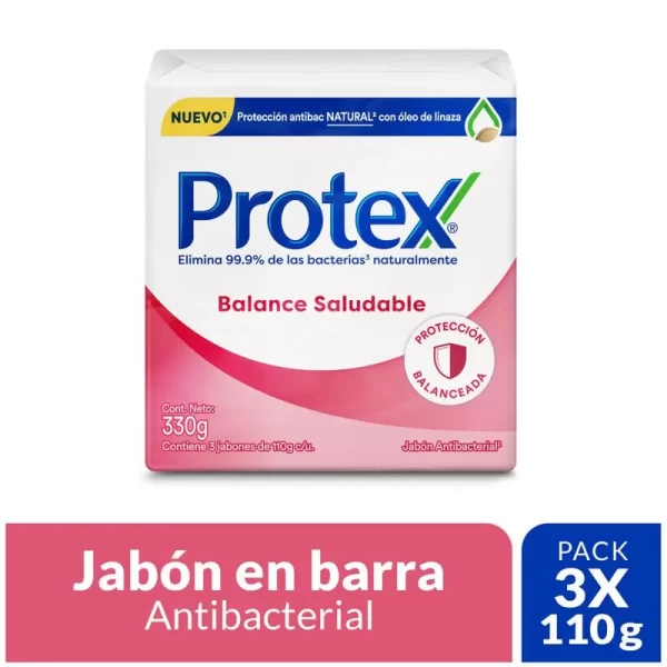 Jabon Protex Balance Saludable 3 x 110g