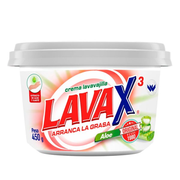 Lavaplatos Lavax Aloe 850gr