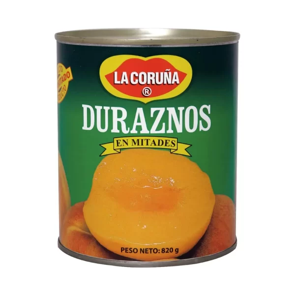 Duraznos en Mitades La Coruña 820gr