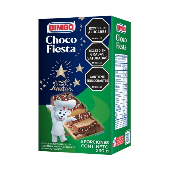 Ponque Bimbo Chocofiesta 230gr