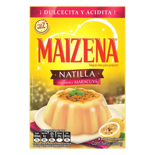 Natilla Maizena Maracuya 300gr
