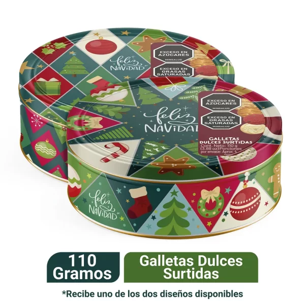 Galleta Cofre Noel 110gr