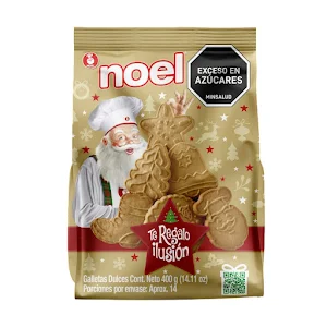 Galletas De Navidad Noel Bolsa 400 gr
