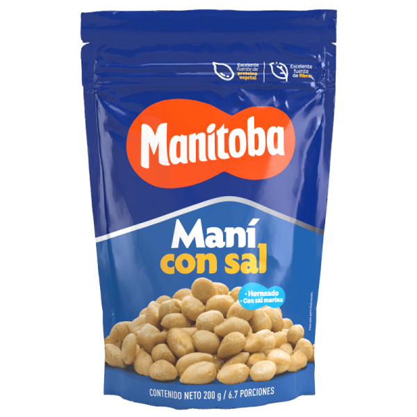 Mani con Sal Manitoba 200gr