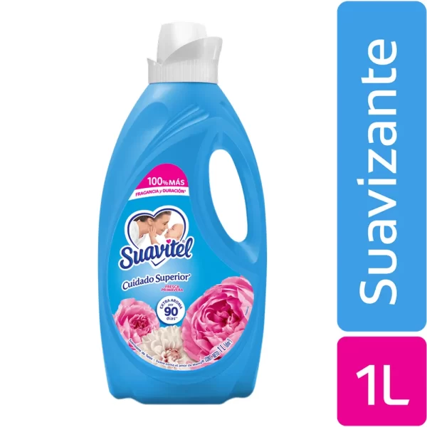 Suavizante Suavitel Fresca Primavera 1 Ltr