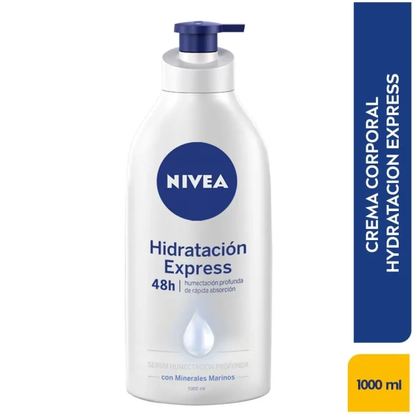 Crema Corporal Nivea Hidratacion Express 1 Ltr