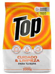 Detergente en polvo TOP Cuidado y Limpieza 2kg