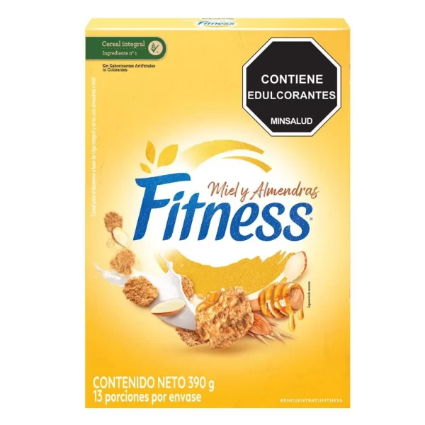 Cereal Fitness Nestle Miel y Almendras 390gr