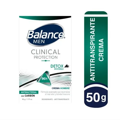 Desodorante Balance Men Crema Clinical Detox 50 gr