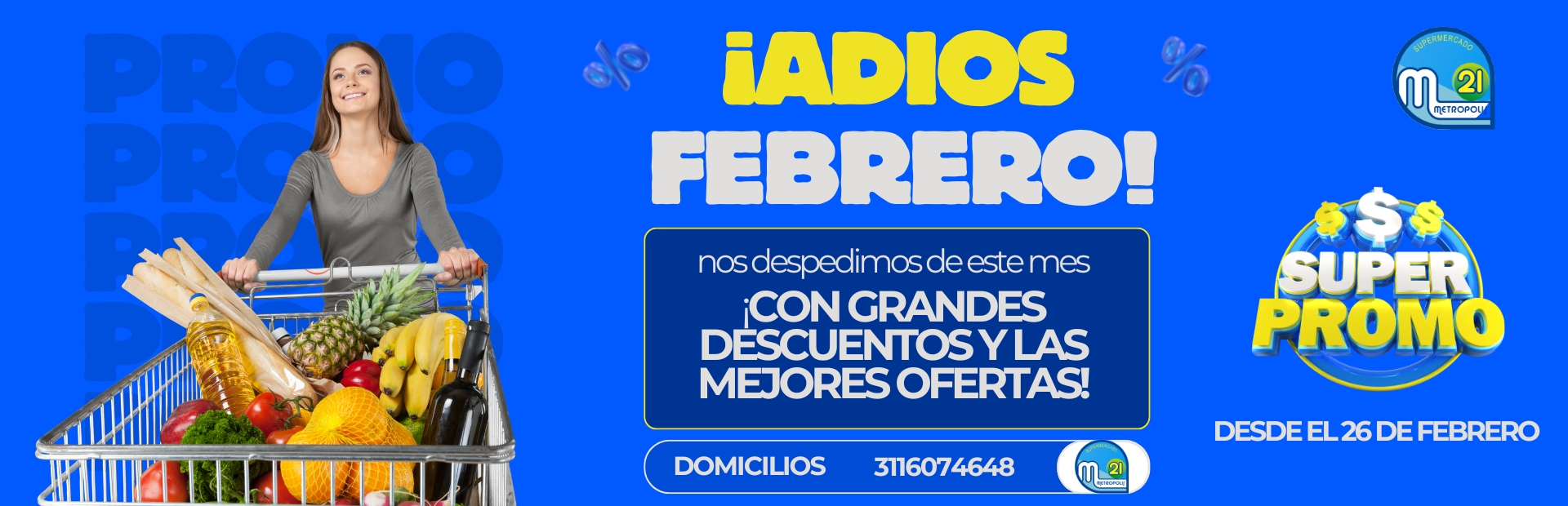 nos despedimos de este mes ¡CON GRANDES DESCUENTOS Y LAS MEJORES OFERTAS!